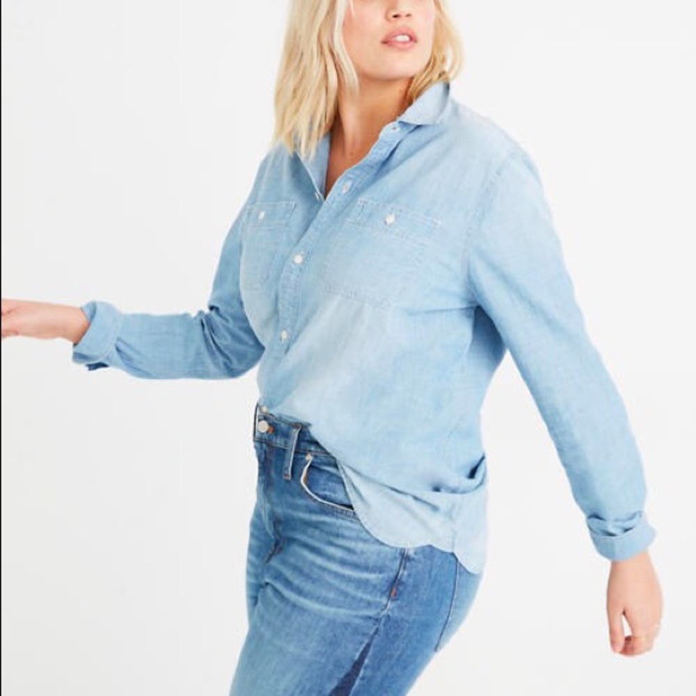 Madewell Chambray Button Down
